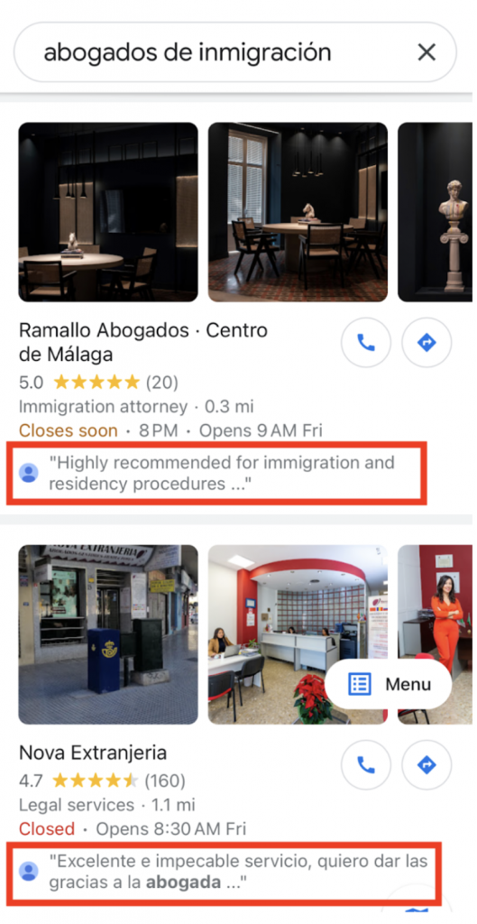 seo local para abogados cerca de mi